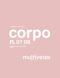 Copertina di Multiverso, 7/2008<br>CORPO