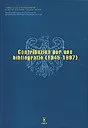 Copertina di Contribuzion par une bibliografie (1945-1997)