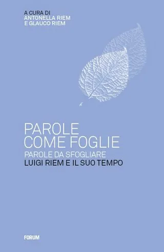 Copertina di Parole come foglie, parole da sfogliare