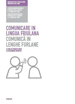 Copertina di Comunicare in lingua friulana / Comunicâ in lenghe furlane
