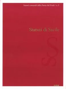 Copertina di Statuti di Sacile
