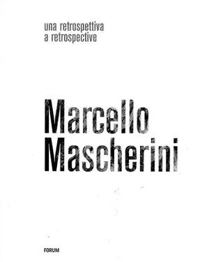 Copertina di Marcello Mascherini