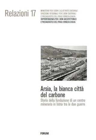 Copertina di Arsia, la bianca città del carbone