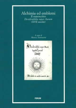 Copertina di Alchimia ed emblemi