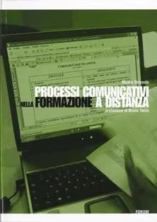 Copertina di Processi comunicativi nella formazione a distanza