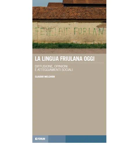 Copertina di La lingua friulana oggi