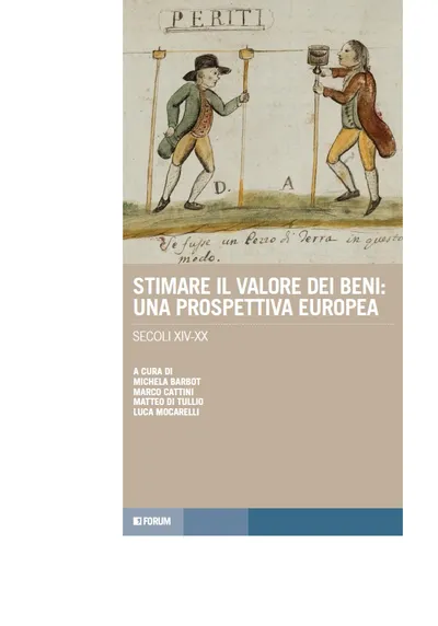 Copertina di Stimare il valore dei beni: una prospettiva europea