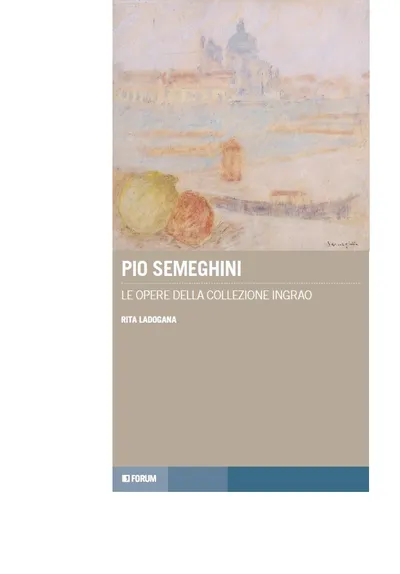 Copertina di Pio Semeghini
