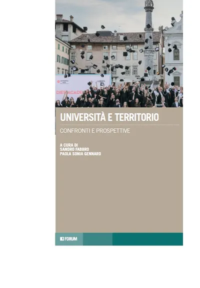Copertina di Università e territorio