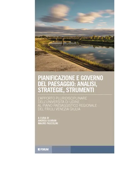 Copertina di Pianificazione e governo del paesaggio: analisi, strategie, strumenti