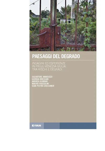 Copertina di Paesaggi del degrado