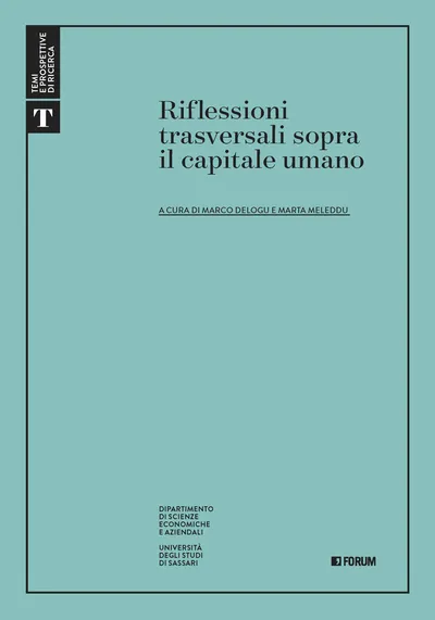 Copertina di Riflessioni trasversali sopra il capitale umano
