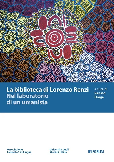 Copertina di La biblioteca di Lorenzo Renzi