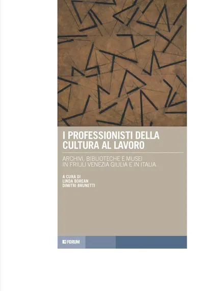 Copertina di I professionisti della cultura al lavoro