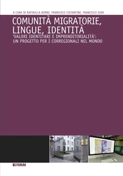 Copertina di Comunità migratorie, lingue, identità