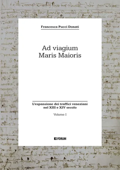 Copertina di Ad viagium Maris Maioris, vol. I