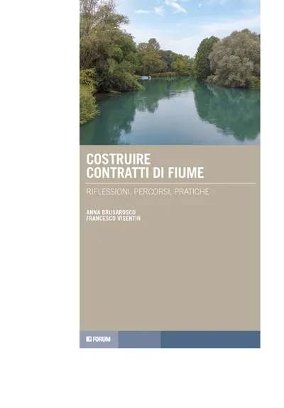 Copertina di Costruire Contratti di Fiume
