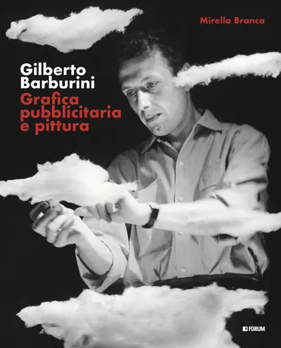 Copertina di Gilberto Barburini. Grafica pubblicitaria e pittura