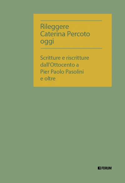 Copertina di Rileggere Caterina Percoto oggi