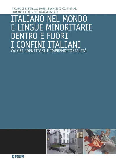 Copertina di Italiano nel mondo e lingue minoritarie dentro e fuori i confini italiani