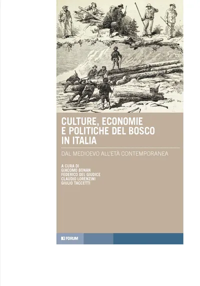 Copertina di Culture, economie e politiche del bosco in Italia
