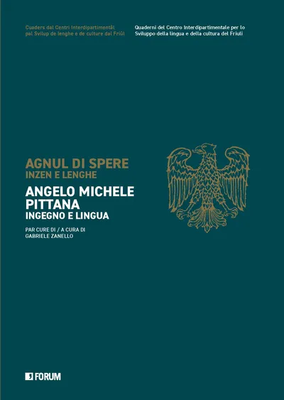 Copertina di Agnul di Spere inzen e lenghe / Angelo Michele Pittana ingegno e lingua