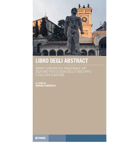 Copertina di Libro degli abstract