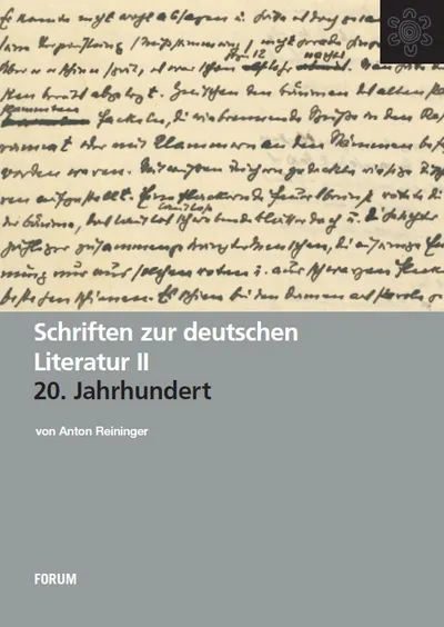 Copertina di Schriften zur deutschen Literatur II
