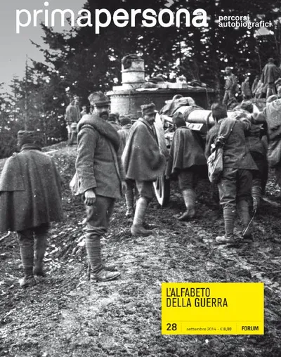Copertina di Primapersona, 28/2014
L’ALFABETO DELLA GUERRA