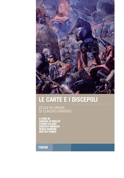 Copertina di Le carte e i discepoli