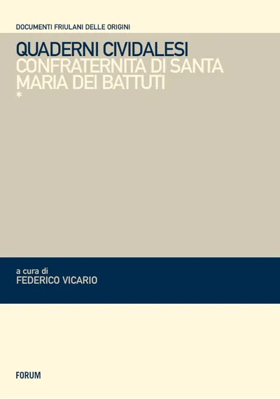 Copertina di Quaderni cividalesi
