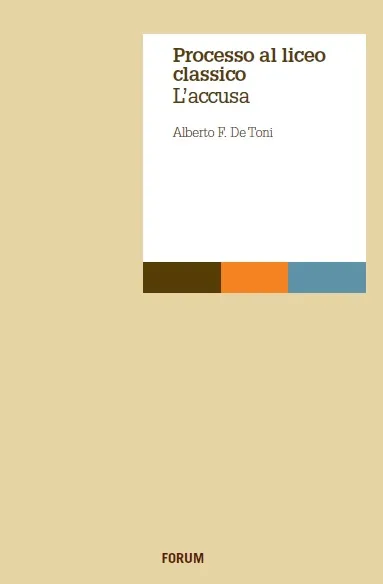 Copertina di Processo al liceo classico