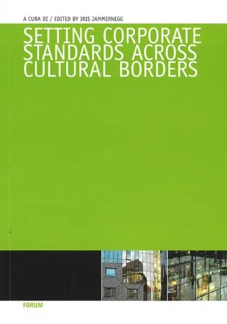 Copertina di Setting Corporate Standard Across Cultural Borders