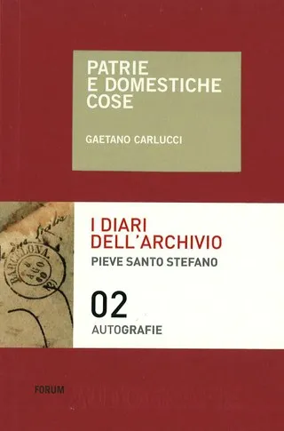 Copertina di Patrie e domestiche cose
