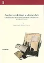 Copertina di Archivi nobiliari e domestici