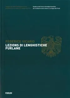 Copertina di Lezions di lenghistiche furlane