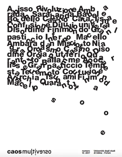 Copertina di Multiverso, 15/2017
CAOS