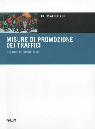 Copertina di Misure di promozione dei traffici nel diritto comunitario