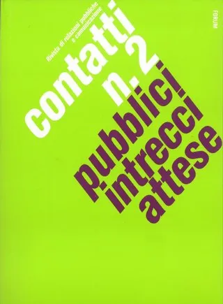 Copertina di Contatti, 2/2007
PUBBLICI INTRECCI ATTESE