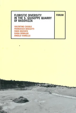 Copertina di Floristic Diversity in the S. Giuseppe Quarry of Basovizza