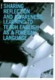 Copertina di Sharing reflection and awareness: learning to teach english as a foreign language