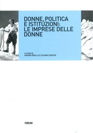 Copertina di Donne, politica e istituzioni: le imprese delle donne